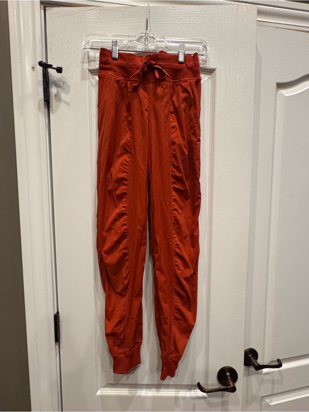 Lululemon Dance Studio Burnt Orange Athletic Jogger Pants
